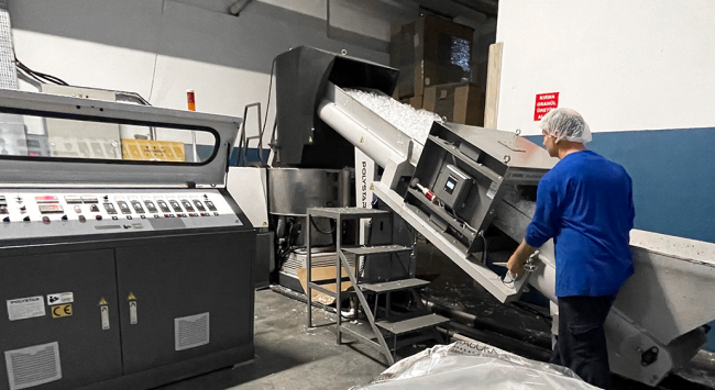 Turkish CPP Cast Film Producer Recycles Factory Production Waste with POLYSTAR
